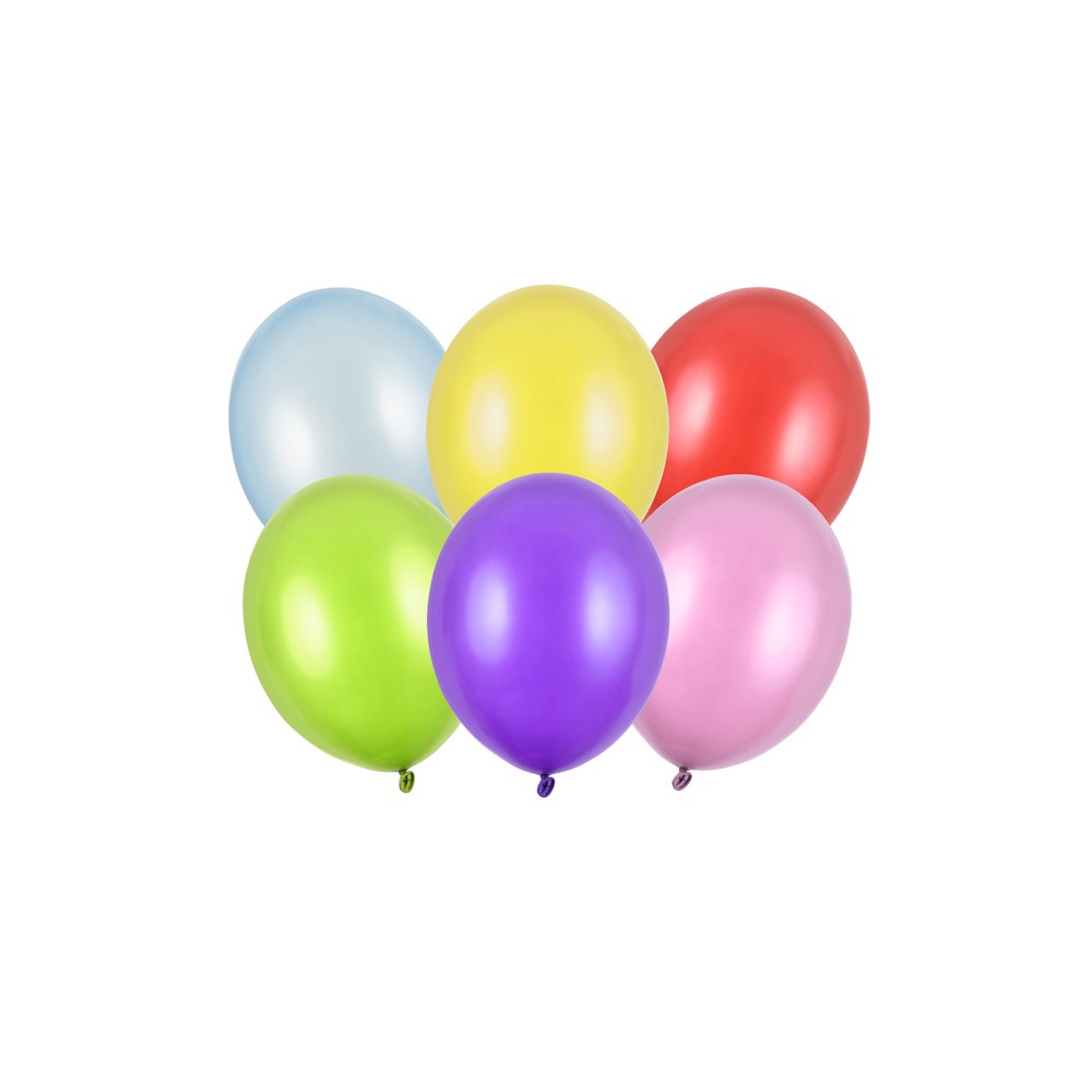 10 Ballons 27cm métallique