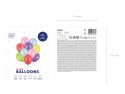10 ballons en latex – Couleurs assorties – Finition métallisée – 27 cm
