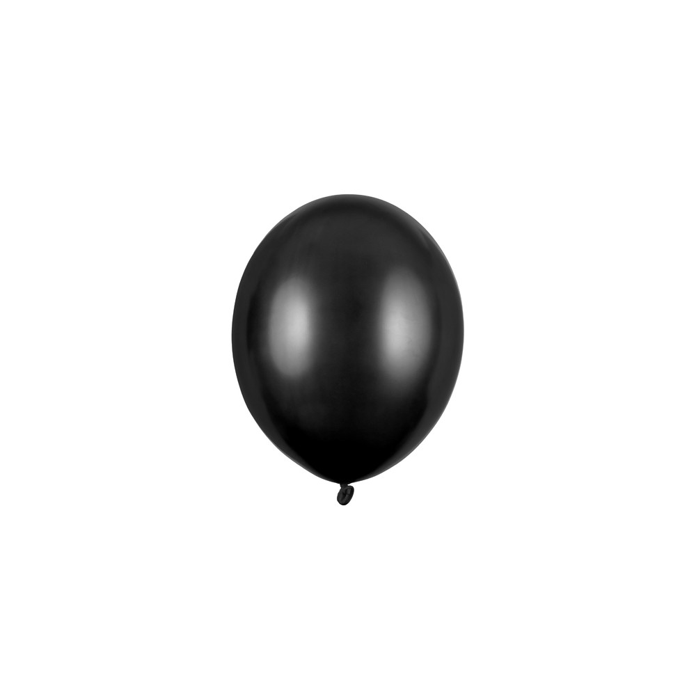 50 Ballons 27cm - Noir Métallique