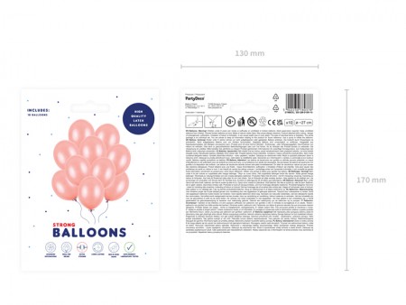 10 Ballons Strong 27cm - Or...