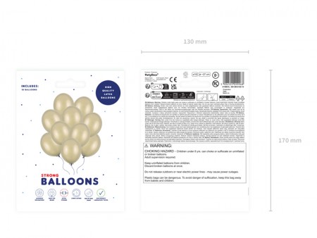 10 ballons en latex – Or...