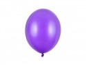 10 ballons en latex – Pourpre – Finition métallisée – 27 cm