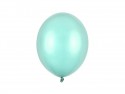 100 Ballons Strong 27cm - Vert menthe métallisé