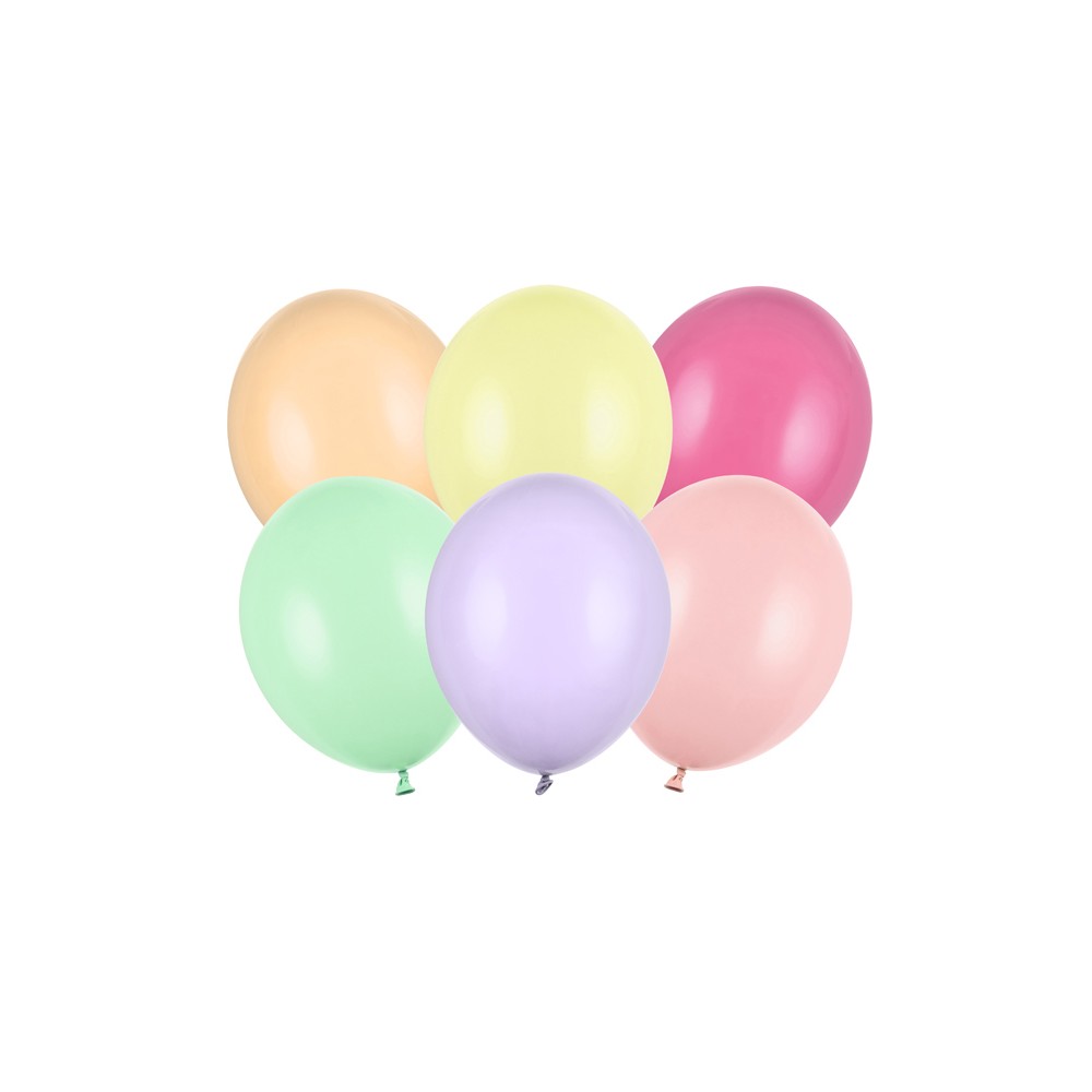 100 Ballon Strong 27cm - Pastel Mix
