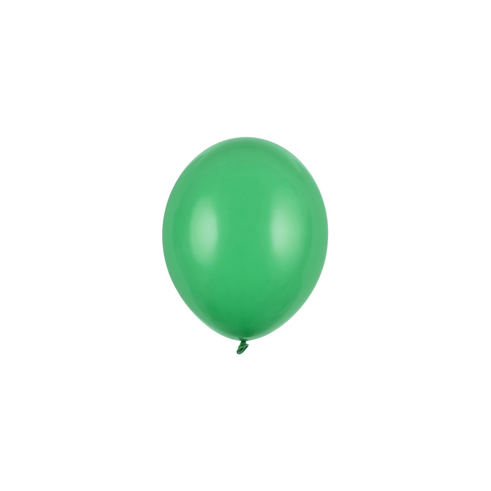 100 Ballons Strong 27cm - Vert émeraude pastel