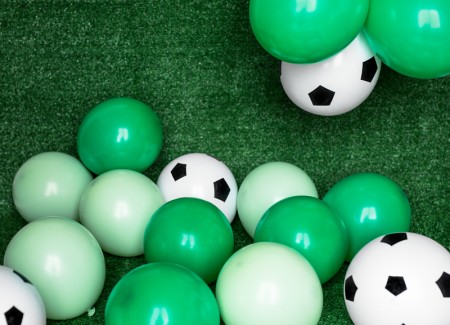 10 Ballons 27cm - Vert Pastel