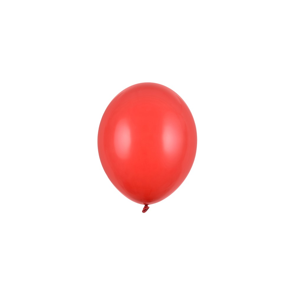 50 Ballons 27cm - Rouge coquelicot pastel