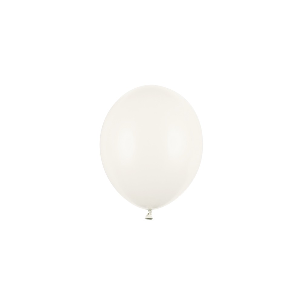 100 Ballons Strong 27 cm - blanc cassé pastel