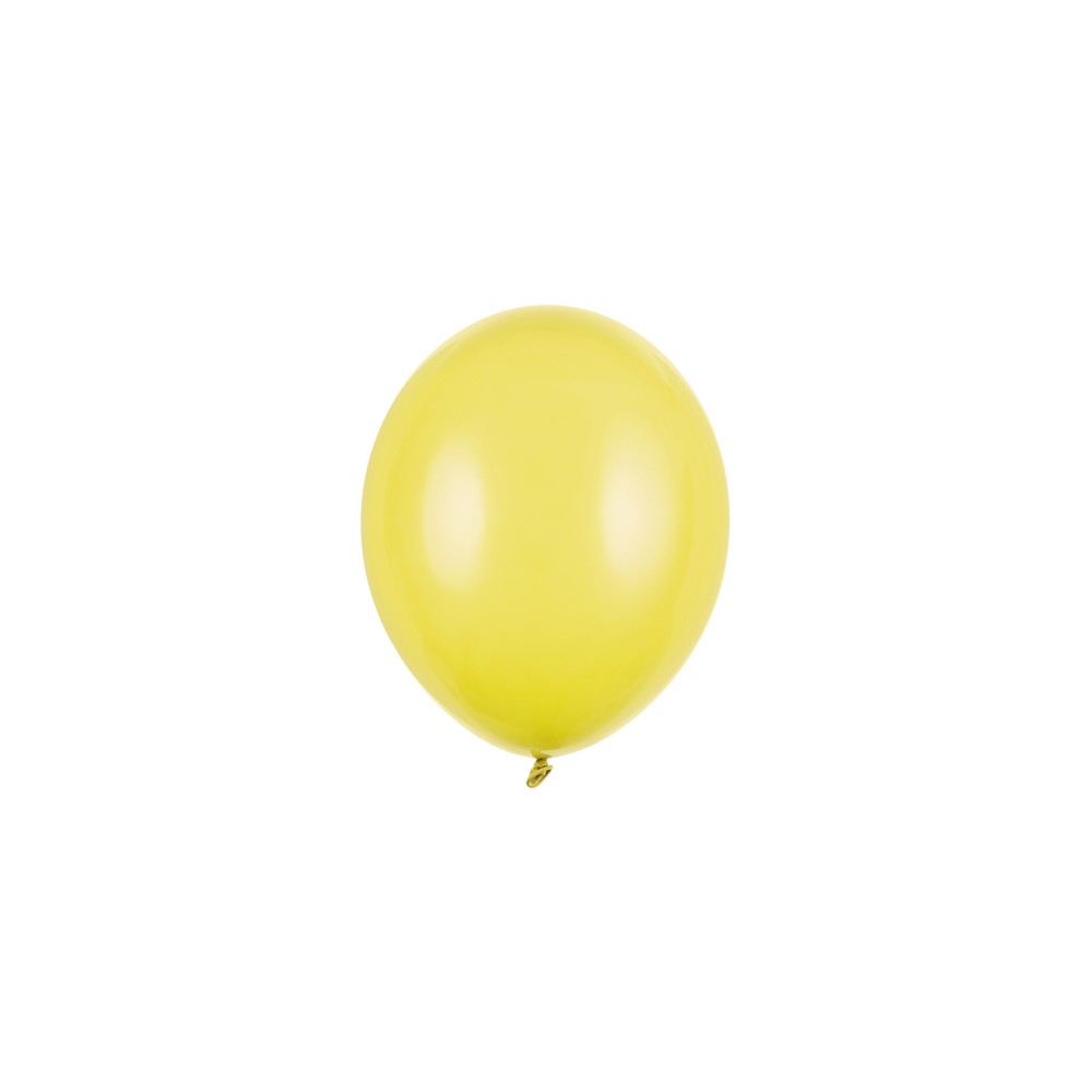 50 Ballons 27cm - Jaune miel pastel