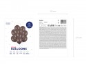 10 Ballons 27cm - Pastel brun cacao