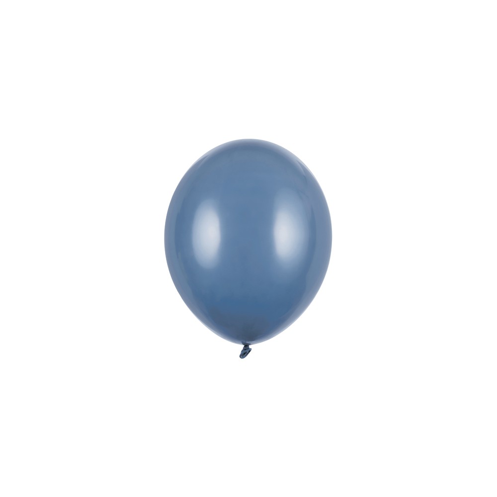 10 Ballons Strong 27 cm - bleu marine pastel