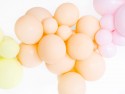 10 ballons pastel pêche - 27 cm