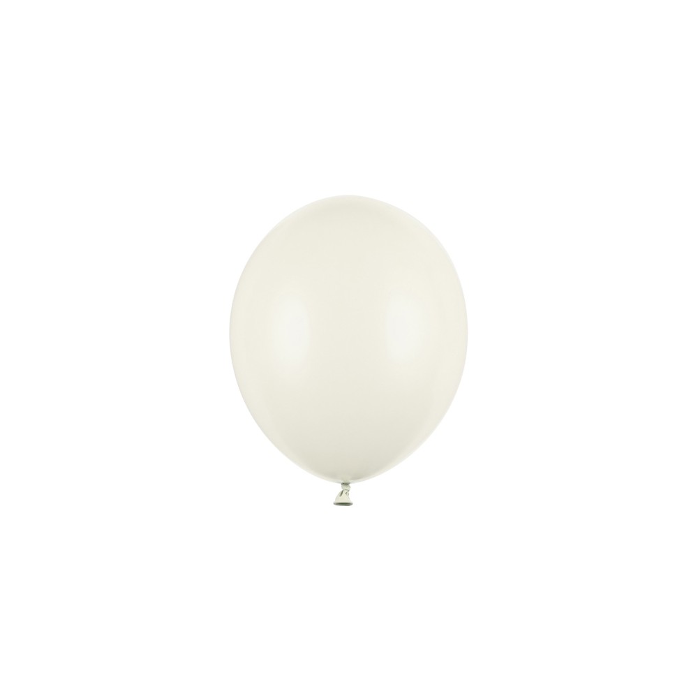 100 Ballons Strong 27cm - Crème pâle pastel