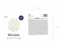10 ballons en latex – Crème pâle – 27 cm