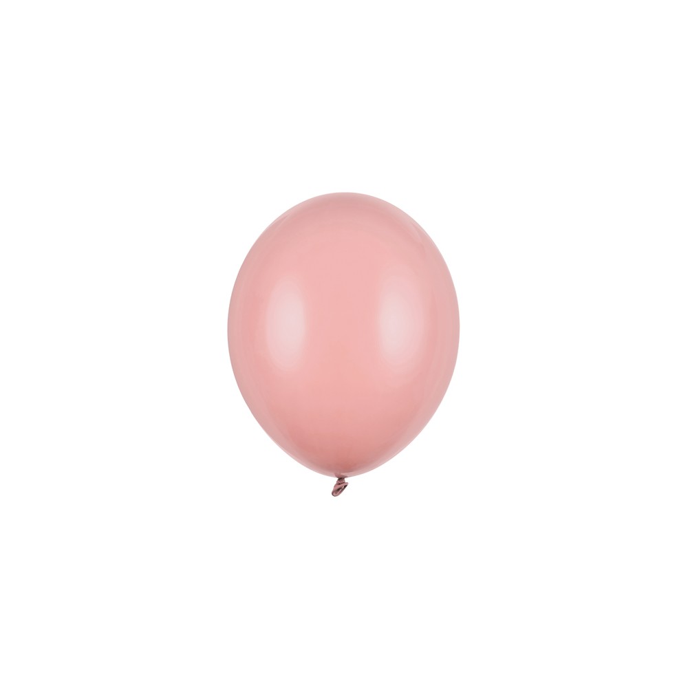 100 ballons en latex – Rose poudré foncé – 27 cm
