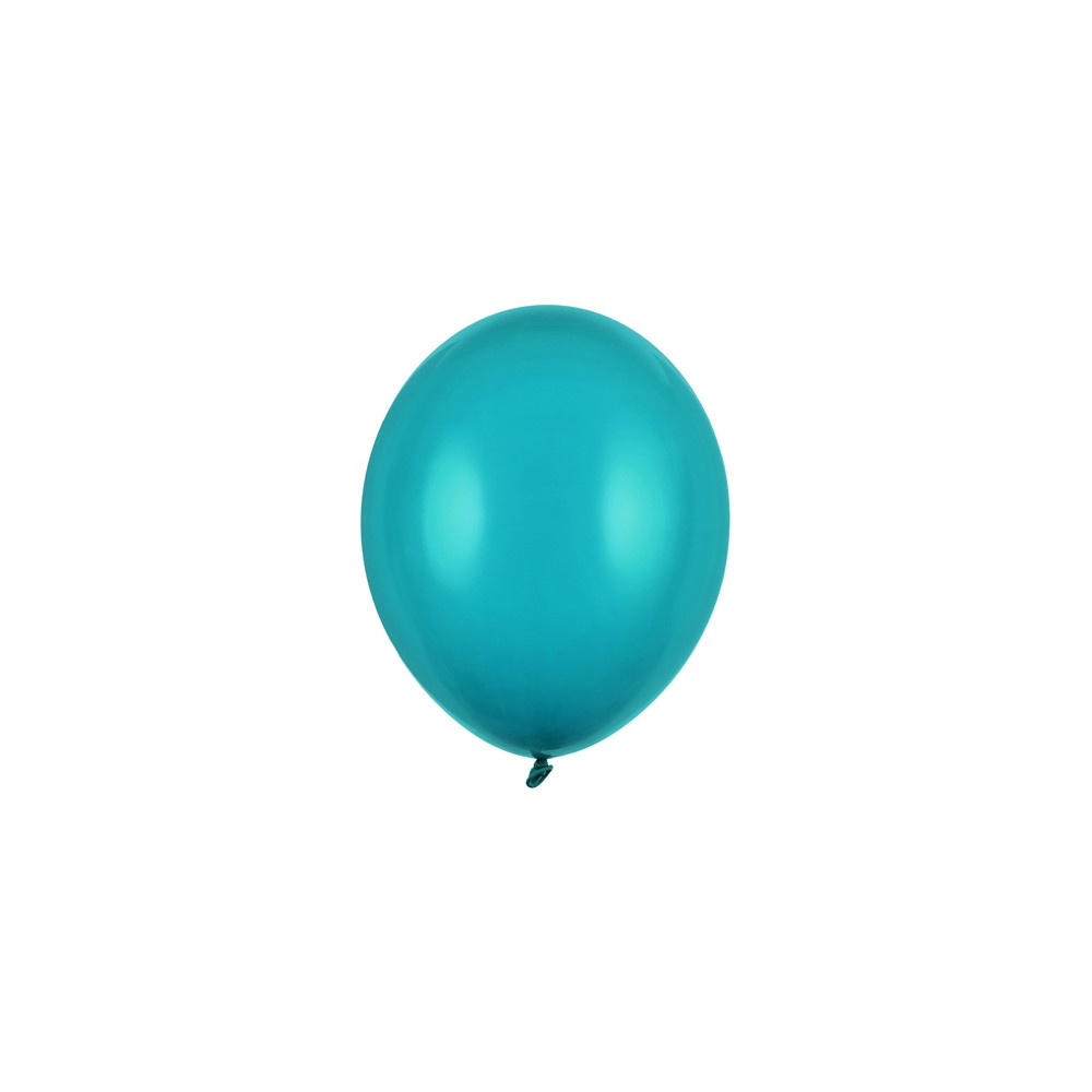 100 Ballons Strong 27cm - bleu lagon pastel