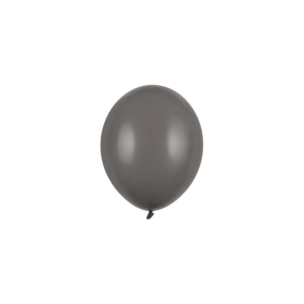 10 ballons en latex – Gris – 27 cm