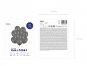 10 ballons en latex – Gris – 27 cm
