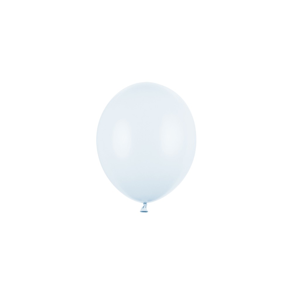 100 Ballons Strong 27 cm - Pastel Light Misty Blue