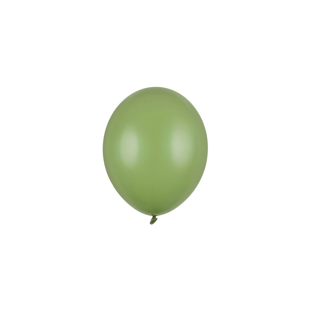 100 ballons en latex – Vert romarin – 27 cm