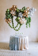 100 Ballons Strong 27 cm - Pastel Rosemary Green