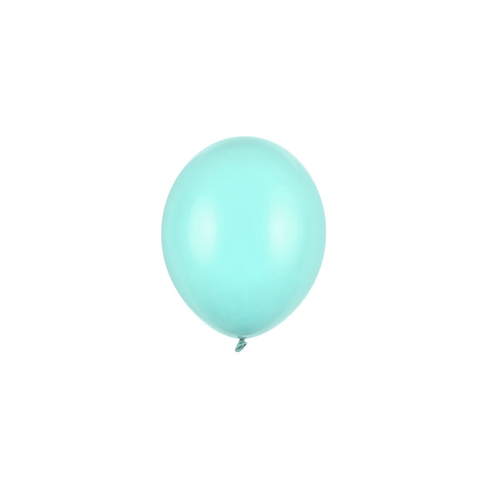 50 ballons en latex – Vert menthe clair – 27 cm