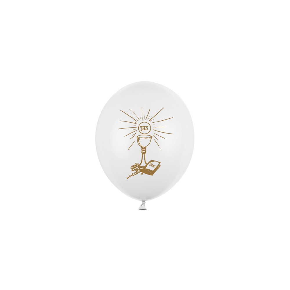 50 Ballons 27cm - Première Communion - P. Blanc