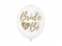 50 Ballons 30 cm - Future mariée - Cristal clair
