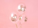 50 Ballons 30 cm - Future mariée - Cristal clair