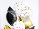 50 Ballons 30 cm - Etoiles - cristal clair
