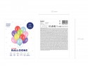 10 ballons en latex – Couleurs assorties – Finition métallisée – 30 cm