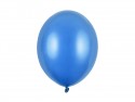10 Ballons 30 cm - bleuet métallique. bleu