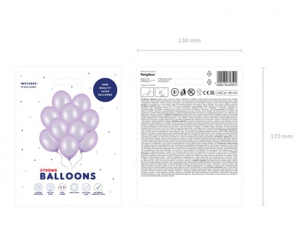 10 ballons en latex –...