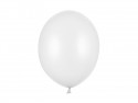 10 Ballons 30 cm - Blanc pur métallique