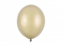 100 ballons en latex – Or froid – Finition métallisée – 30 cm