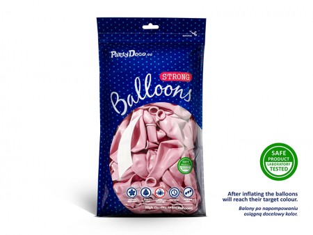 100 ballons en latex – Rose...