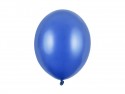 10 Ballons 30 cm - bleu métallisé