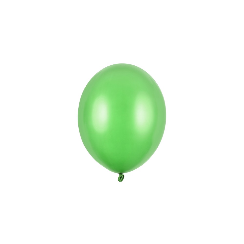 100 Ballons Strong 30 cm - Vert vif métallique