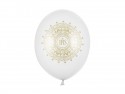 50 Ballons 30 cm - IHs - Blanc pur métallique