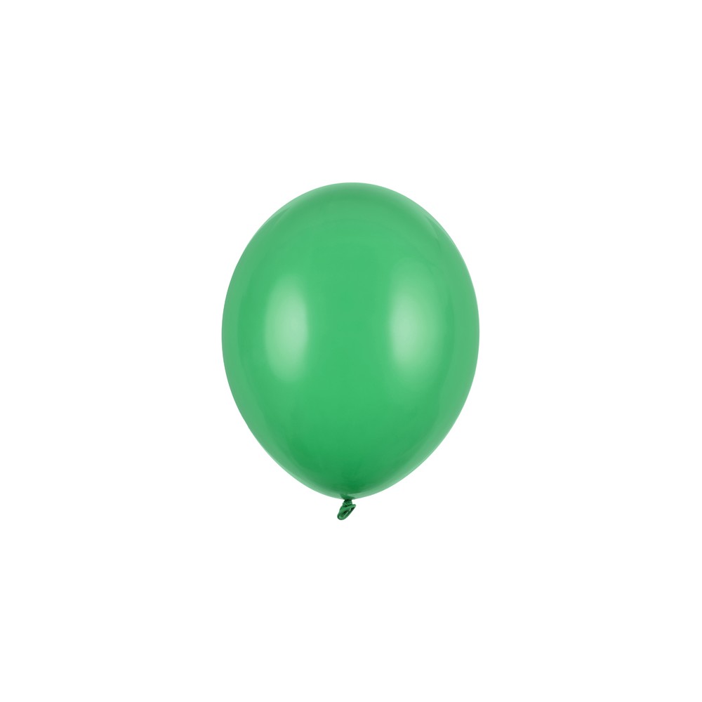 100 Ballons Strong 30 cm - Vert émeraude pastel