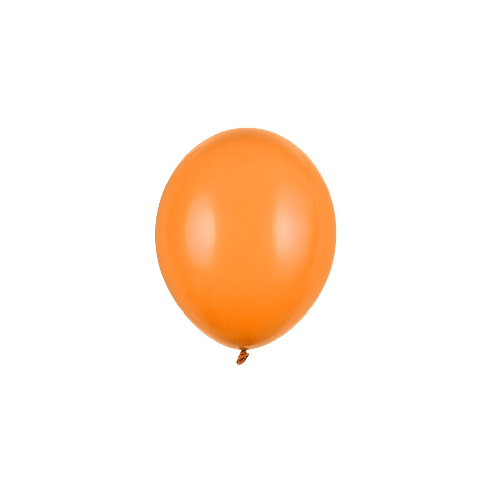 100 Ballons Strong 30 cm - Pastel mandarine Orange