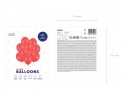 100 Ballons Strong 30 cm - Rouge coquelicot pastel