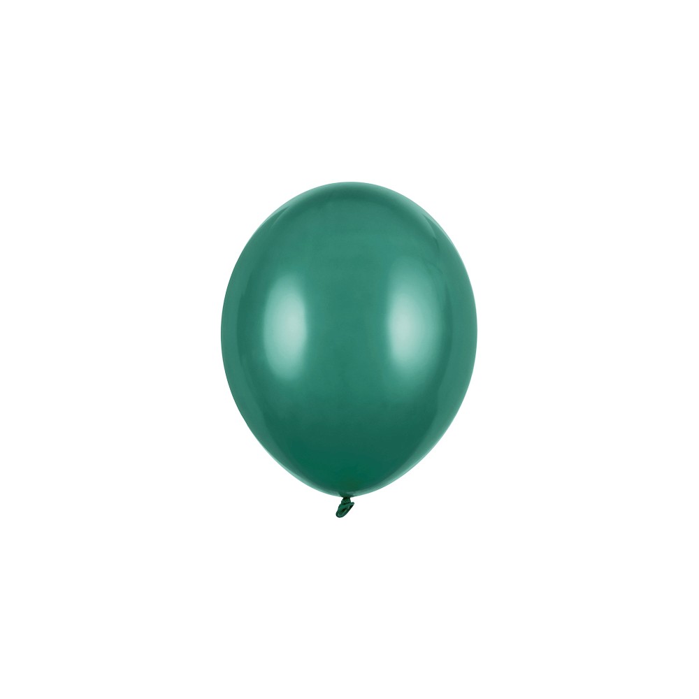 100 Ballons Strong 30 cm - vert bouteille pastel