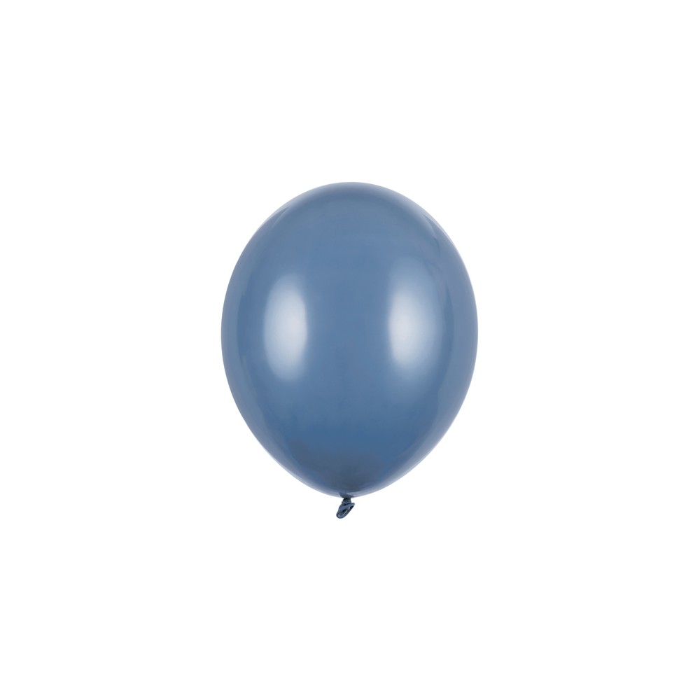 10 Ballons Strong 30 cm - bleu marine pastel