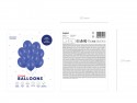10 Ballons 30 cm - bleu royal pastel