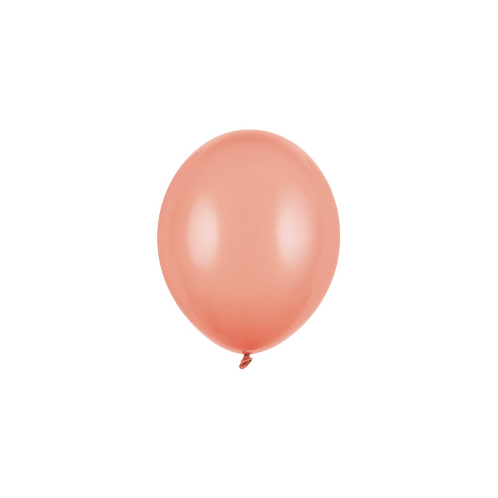 100 Ballons Strong 30 cm - pêche pastel