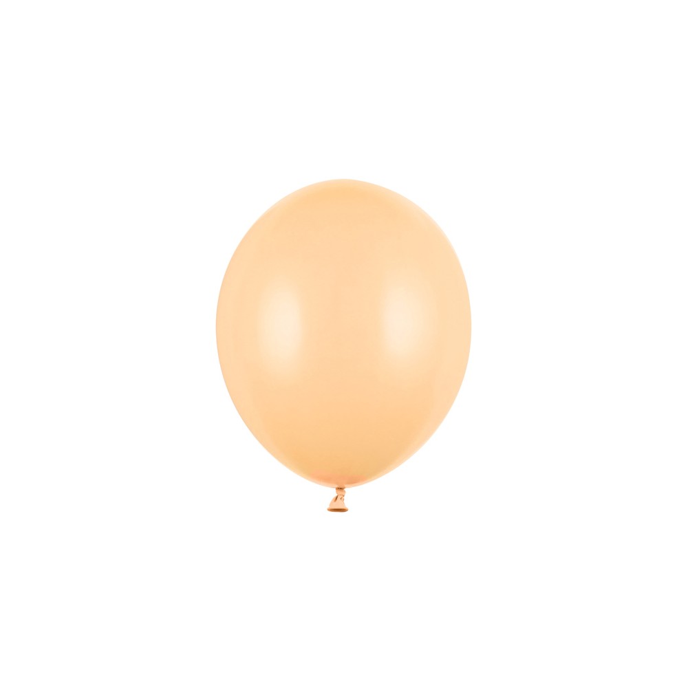 100 Ballon Strong 30 cm - Pêche pastel claire