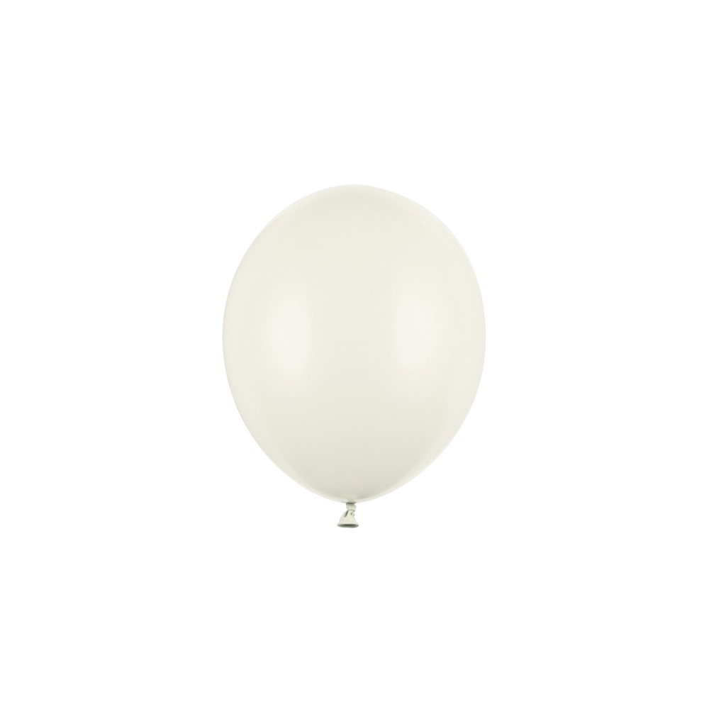 10 Ballons 30 cm - Crème pâle pastel