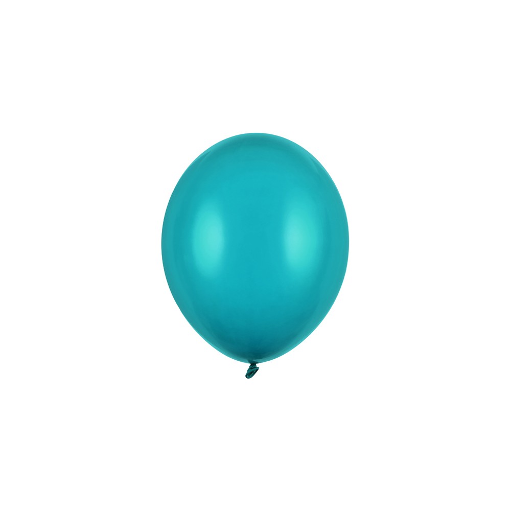 100 Ballons Strong 30 cm - bleu lagon pastel