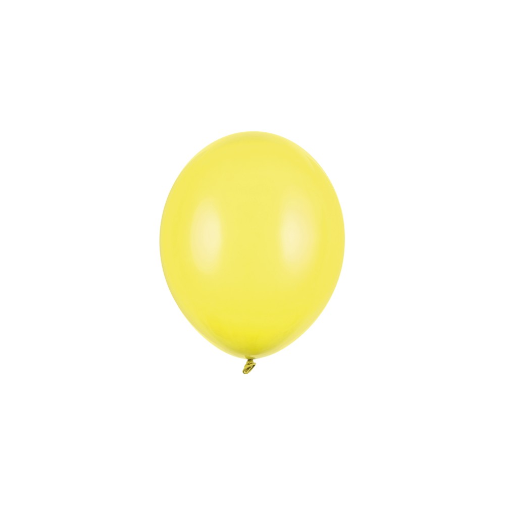 100 Ballons Strong 30 cm - Pastel Lemon Zest